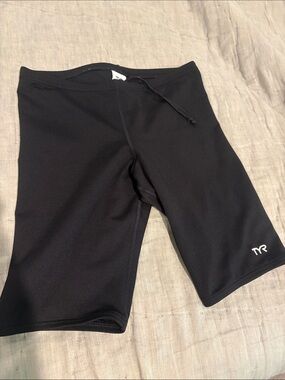 TYR Black Men’s Performance Jammer Swim size 30